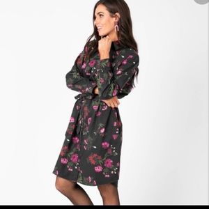 Flower Shirt dress